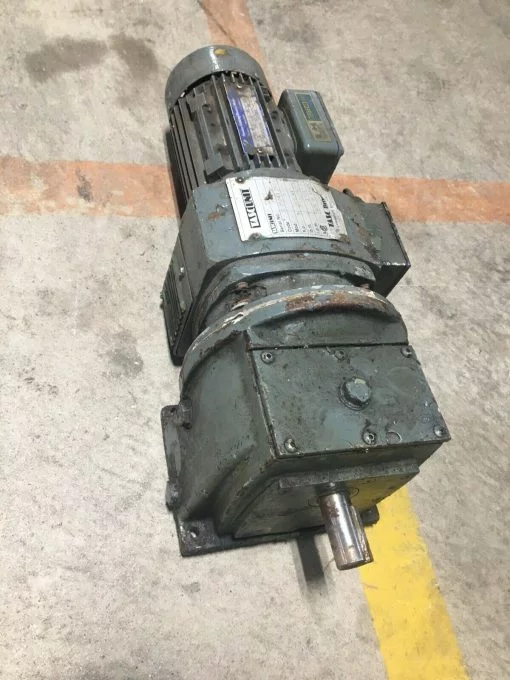 HAWKER SIDDELEY D71GC R860750 MOTOR with TASC UNIT 1D2/2 3PH DRIVE 3420RPM & POWERATIO GEARBOX - Image 8