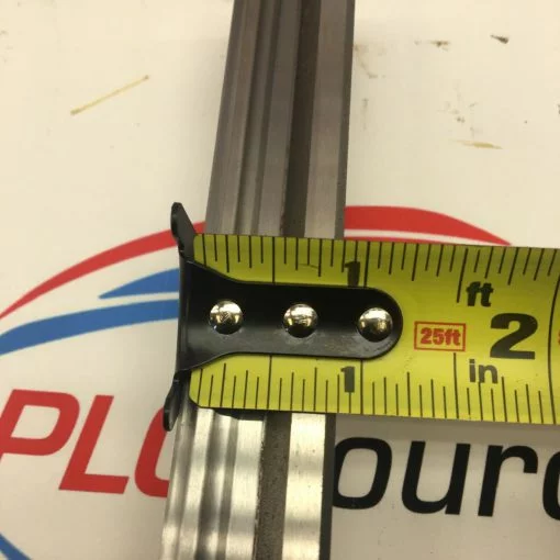 THK LM RAILS 15-11/16" L 15/16" W  7/8" HT 3/8" BORE 2 RAILS - Image 3
