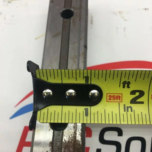 THK LM RAILS 15-11/16" L 15/16" W  7/8" HT 3/8" BORE 2 RAILS - Image 4