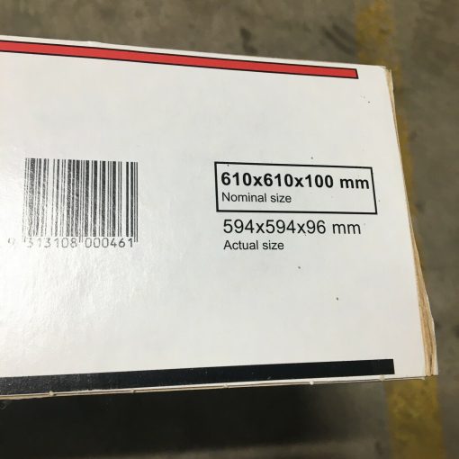 CLYDE-APAC FILTER 100MM 610X610X100MM  4-PACK - Image 4