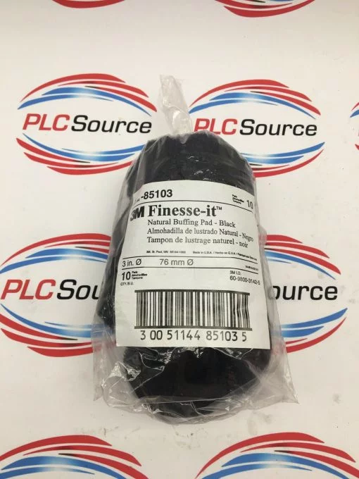 3M FINESSE-IT BLACK NATURAL BUFFING PAD 051144 85103
