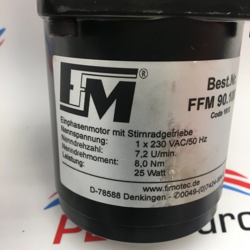 FIMOTEC  FFM90-1000-06 25 WATT SINGLE PHASE MOTOR - Image 2
