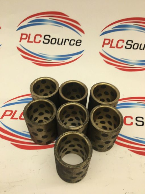 SANKYO OILLESS SPB-30-38-50 SELF-LUBRICATING BRASS BUSHINGS SPB303850 7-PACK