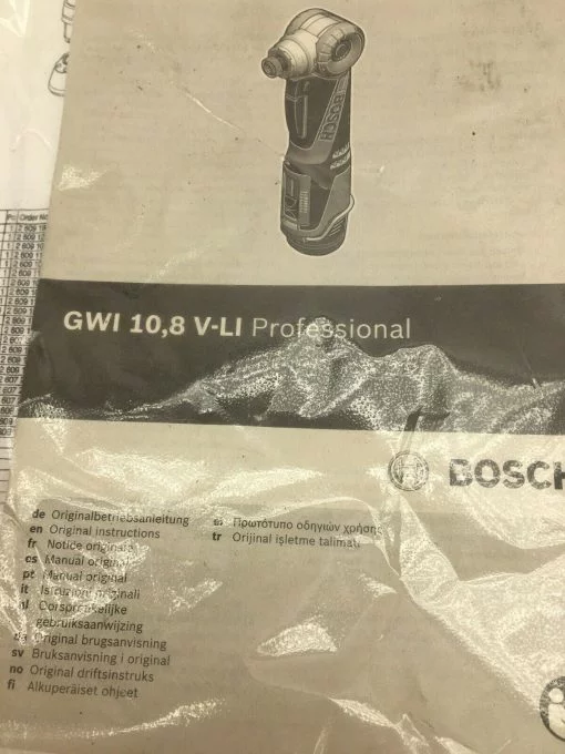 BOSCH GWI 10.8 V-LI PROFESSIONAL CORDLESS ANGLE DRIVER - Image 4