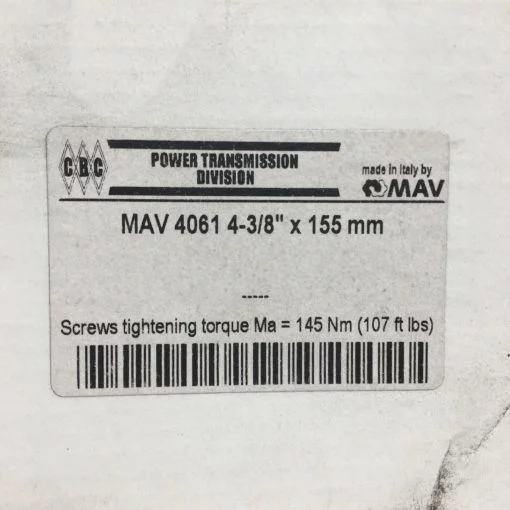 CBC MAV4061 4-3/8"X 155MM LOCKING HUB ASSEMBLY MAV 4061 - Image 2