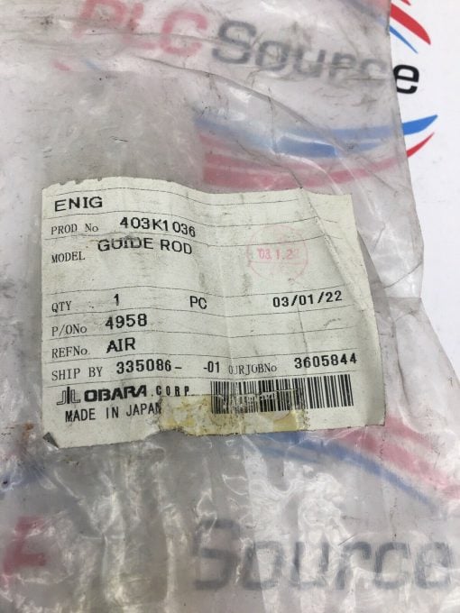 OBARA ROBOTICS 403K1036 GUIDE ROD - Image 2
