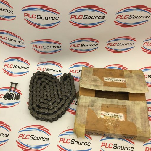 EBC 12B-2 RIV DOUBLE ROLLER CHAIN  APPROX 6.5FT
