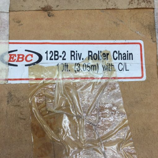 EBC 12B-2 RIV DOUBLE ROLLER CHAIN  APPROX 6.5FT - Image 2