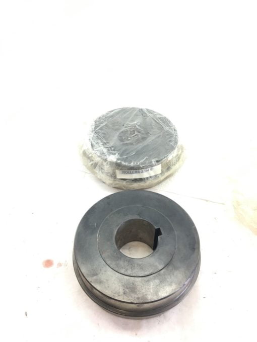 LOT OF 2 NEW ROLLERS, 2 1/2â? INSIDE DIAMETER, 7 1/4â? OUTSIDE DIAMETER, (B385) 1