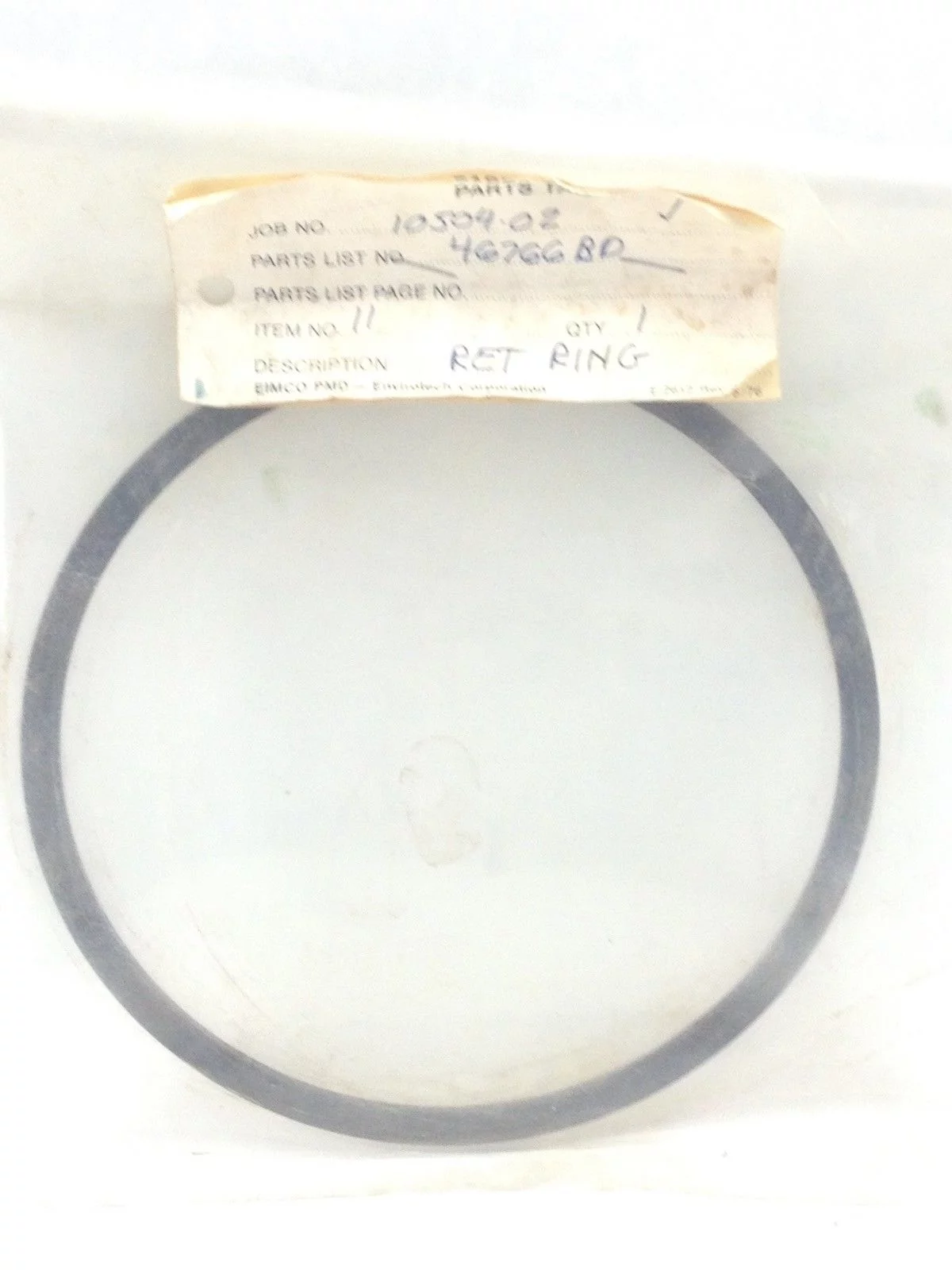 46766BD RETAINING RING (H343) 1