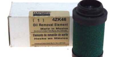 DAYTON (SPEEDAIRE) OIL REMOVAL ELEMENT 4ZK46 (DARK GREEN) NEW IN BOX! (F15) 1