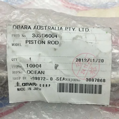 OBARA AUSTRALIA ROBOTICS 303D6004 PISTON ROD - Image 4