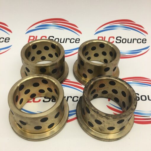 SANKYO OILLESS SOBF60-75-50 SELF-LUBRICATING  FLANGED BRASS BUSHINGS  4-PK