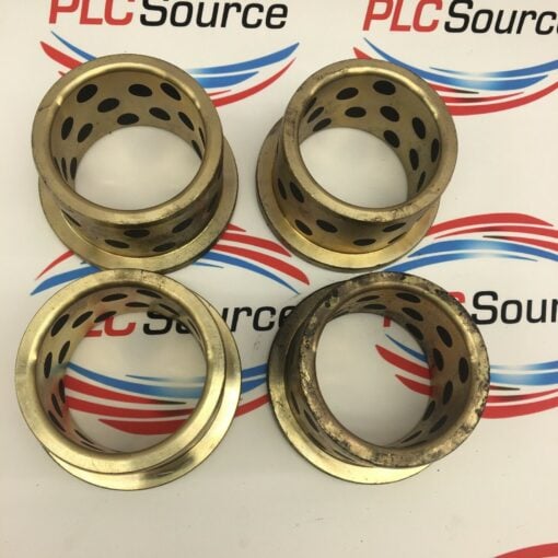 SANKYO OILLESS SOBF60-75-50 SELF-LUBRICATING  FLANGED BRASS BUSHINGS  4-PK - Image 2