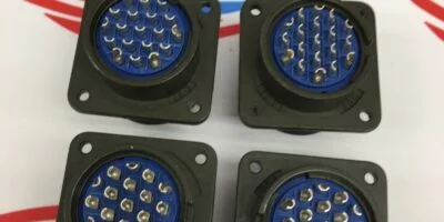 AMPHENOL MS3102A22.14P MALE CIRCULAR CONNECTORS   4-PACK