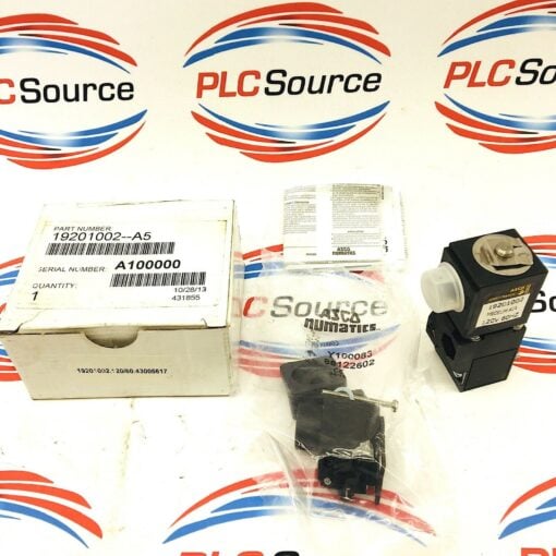 ASCO NUMATICS 19201002-A5 DIRECT ACTING SOLENOID VALVE ASSEMBLY