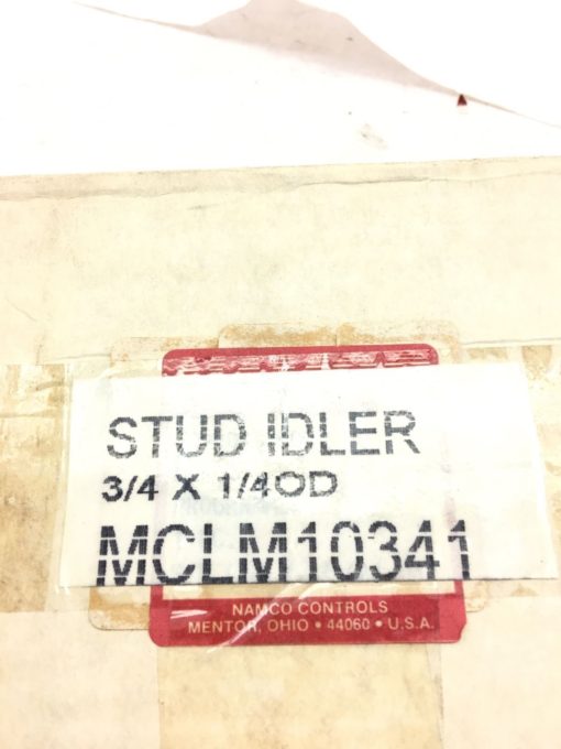 NEW IN BOX OF 21 NAMCO CONTROLS STUD IDLERS, 3/4 X 1/4 OD, FAST SHIP! (B386) 2