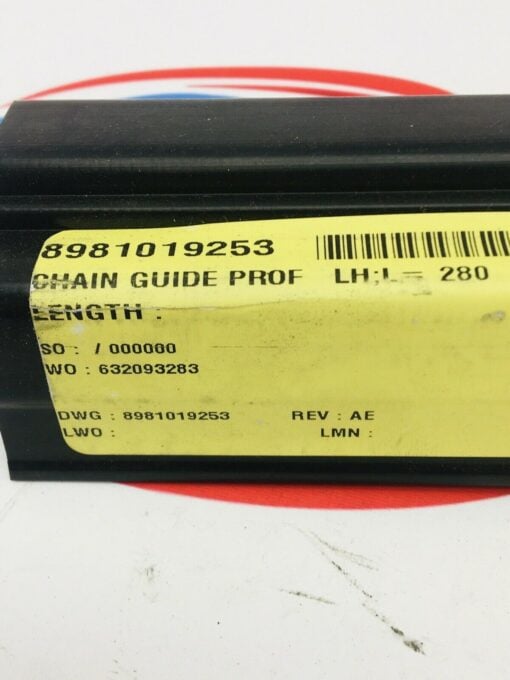 BOSCH REXROTH 8981019253 ROLLER CHAIN GUIDE LH L=280 - Image 2