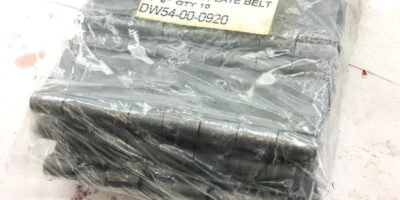 NEW IN BAG LOT OF 10Â AP 8″ CONVEYOR PLATE BELT, FAST SHIPPING! (B386) 1