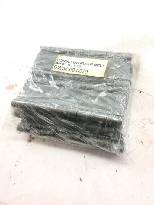 NEW IN BAG LOT OF 10Â AP 8″ CONVEYOR PLATE BELT, FAST SHIPPING! (B386) 1
