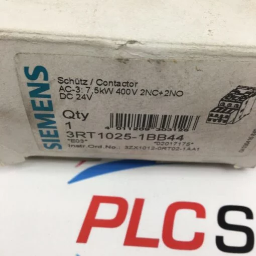 SIEMENS 3RT1025-1BB44 CONTACTOR - Image 4