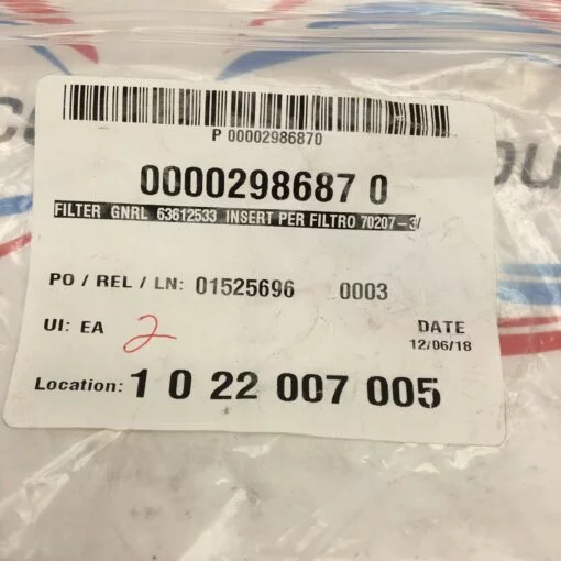 FILTER INSERT 70207-3  MESH FILTER BODY 63612533 - Image 2
