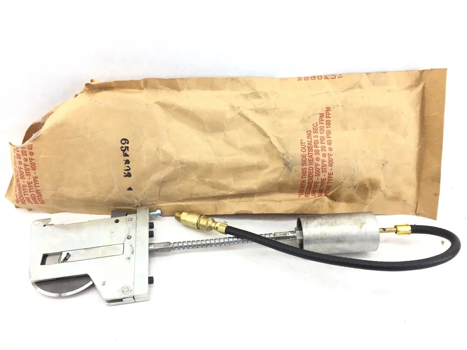NEW! MARK ANDY PRINT PRODUCTS 654803 AIR KNIFE SLITTER ASSY W/ BLADE (H133) 1