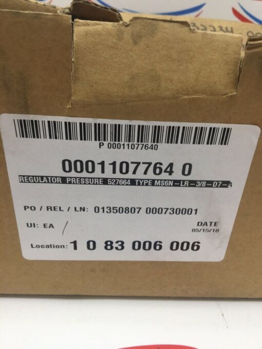 FESTO ELECTRIC MS6N-LR-3/8-D7-A MODULAR PRESSURE REGULATOR 527664 - Image 2