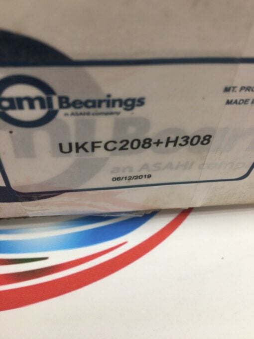 AMI UKFC208+H308 4-BOLT ROUND FLANGE MOUNTED BEARING w/ SLEEVE ADAPTER - Image 5