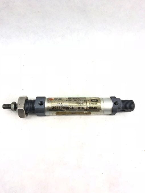 NEW METAL WORK 1120160040CN ISO 6432 AIR CYLINDER 16 BORE 40 STROKE (H297) 1