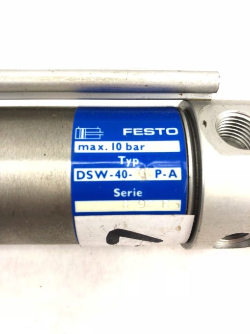 NEW FESTO DSW-40-25-P-A AIR CYLINDER 10 BAR, FAST SHIP! (H297) 2