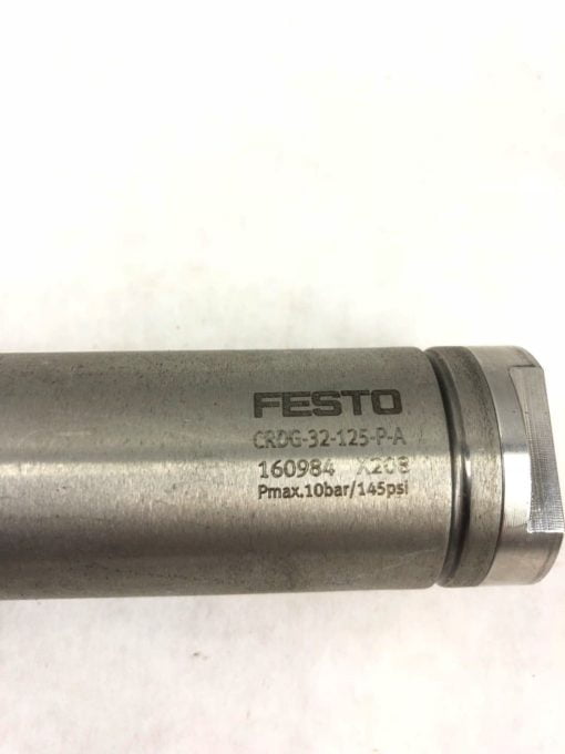 NEW FESTO CRDG-32-125-P-A 160984 X208 10 BAR 145 PSI CYLINDER, FAST SHIP! (H297) 2