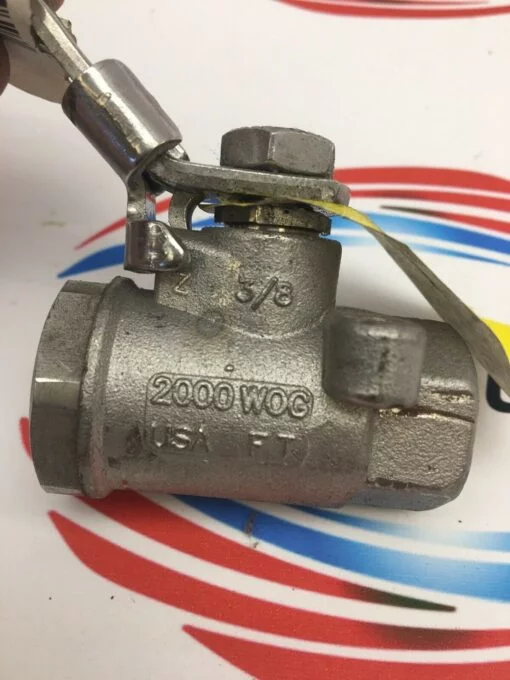 APOLLO 76-101-27A 3/8 2000WOG 316SS BALL VALVE CF8M - Image 2