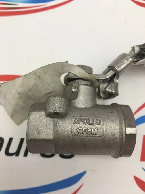 APOLLO 76-101-27A 3/8 2000WOG 316SS BALL VALVE CF8M - Image 3