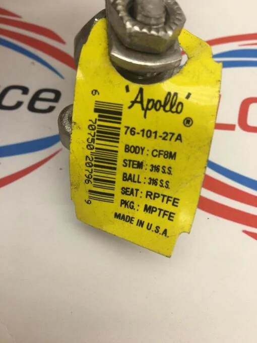 APOLLO 76-101-27A 3/8 2000WOG 316SS BALL VALVE CF8M - Image 4