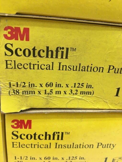 SCOTCHFIL 1-1/2" X 60" X 0.125" ELECTRICAL INSULATION PUTTY 12-PK - Image 4