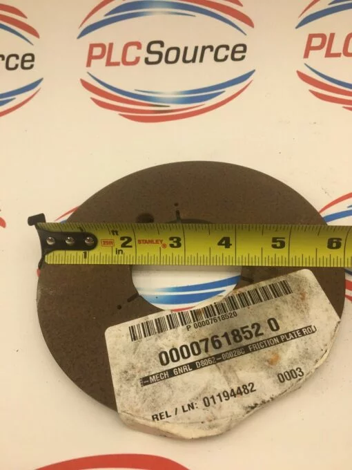 KPM-2 WINDER D8062-00028C 6" DIA FRICTION PLATE - Image 4