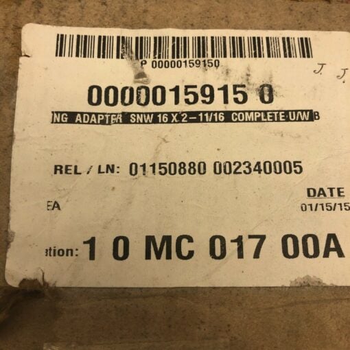 SNW 16X2-11/16 S16-2 AN-16 BEARING ADAPTER SLEEVE with LOCKNUT - Image 2