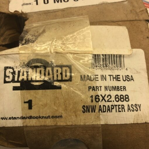 SNW 16X2-11/16 S16-2 AN-16 BEARING ADAPTER SLEEVE with LOCKNUT - Image 7