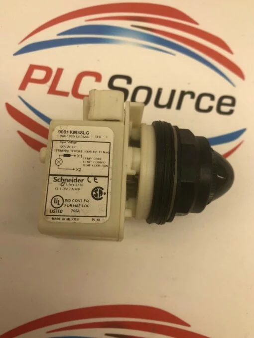 SCHNEIDER ELECTRIC 9001KM38LG 120V GREEN ILLUMINATED PILOT LAMP MODULE