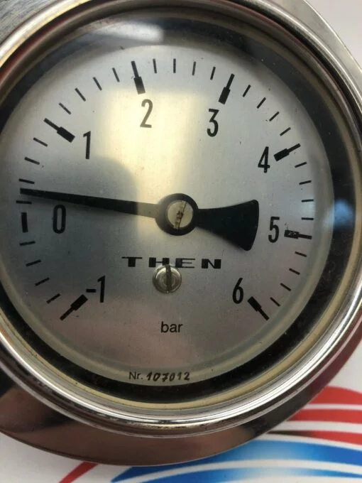 THEN MASCHINEN 107012 SS PANEL MOUNT GAUGE -1 to 6 - Image 2