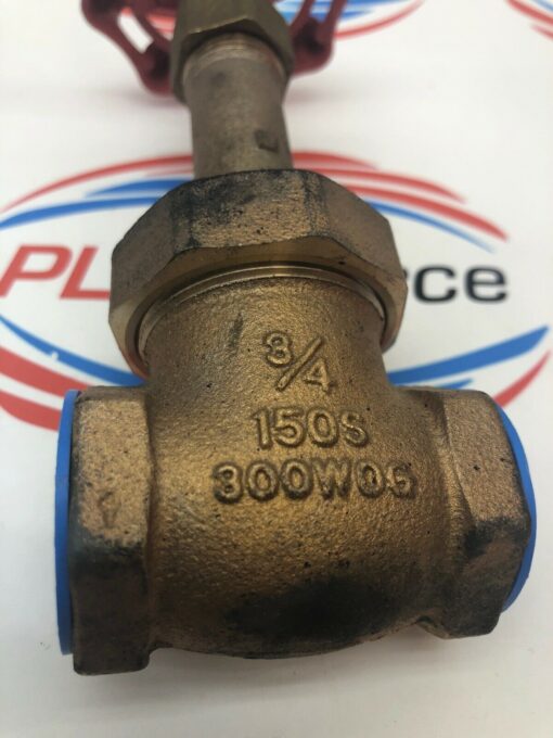 KITZ AK150LUT 3/4 BRONZE GATE VALVE 150S 300W0G - Image 2