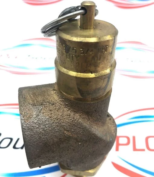CDI CONTROL DEVICES SCB7.5 3/4 NPT BRASS RELIEF VALVE PSI 26.3 - Image 2