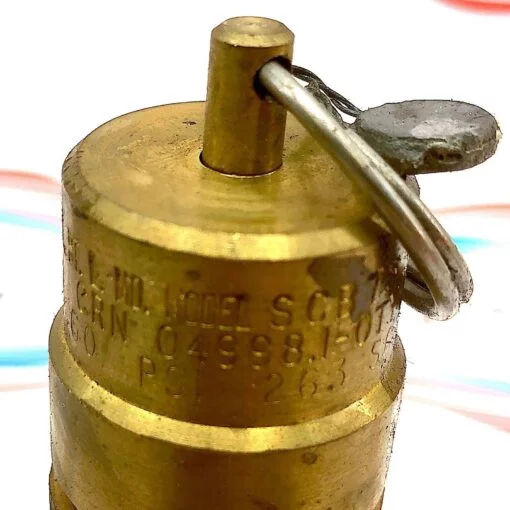 CDI CONTROL DEVICES SCB7.5 3/4 NPT BRASS RELIEF VALVE PSI 26.3 - Image 8