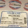 JAMESBURY MA0012408 1/2" 33 3600ML 316SS BALL VALVE - Image 2