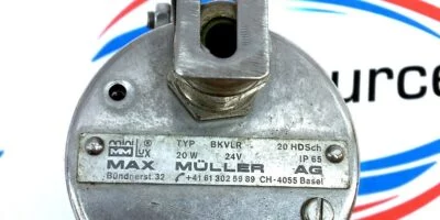 MULLER BKVLR 20W 24V SS SAFE AREAS SIGHTGLASS LIGHT FITTING