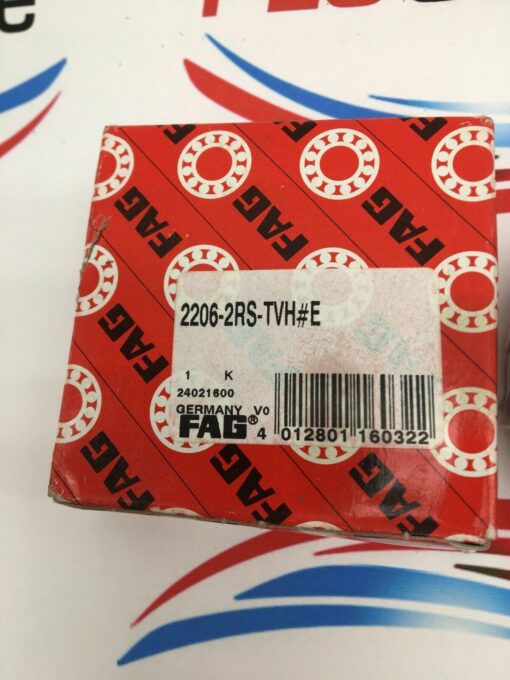 FAG 2206-2RS-TVH#E DOUBLE ROW, DBL SEALED, SELF-ALIGNING BALL BEARING - Image 2