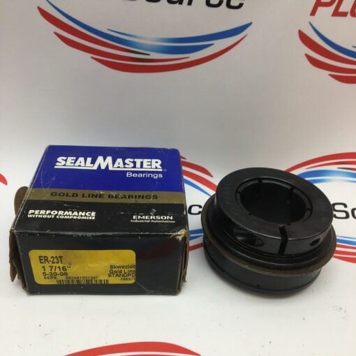 SEALMASTER GOLD LINE ER-23T 1-7/16'’ SKWEZLOCK INSERT BEARING
