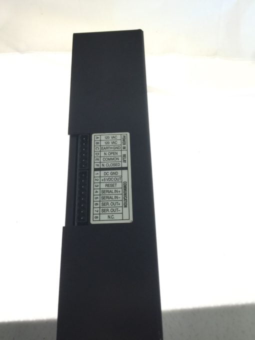 VORNE 2000 SER SINGLE LINE PANEL DISPLAY 2015S-422/485-120-CG USED H103 2