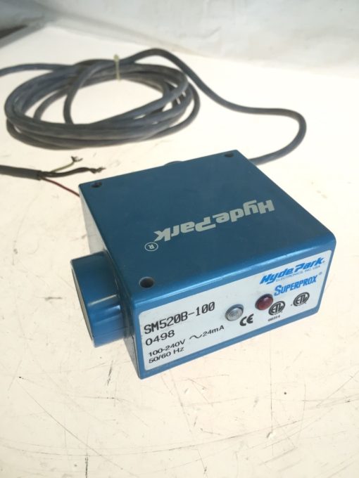 USED (Excellent Condition) Hyde Park Ultrasonic Sensor SM520B-100 SM52OB, (H104) 2
